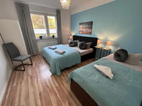 Ferienwohnung NORDLICHT mit Balkon und Smart-TV in Rostock